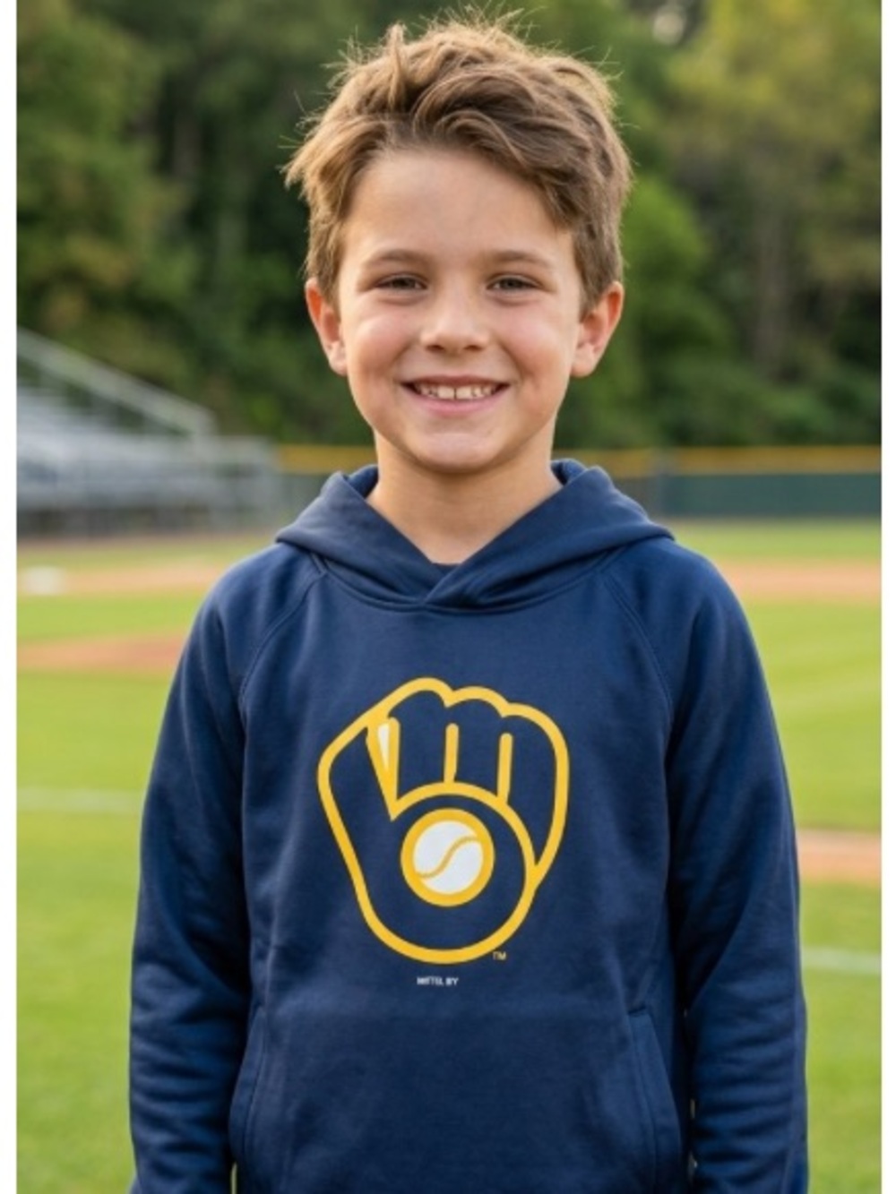 Milwaukee Brewers Navy Hoodie